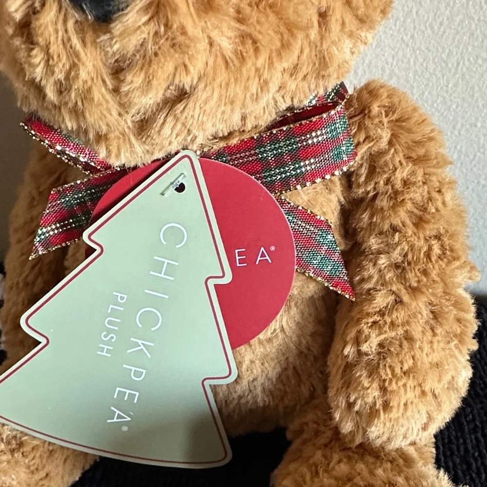 Chick Pea Holiday Christmas Teddy Bear 🧸 Plush Baby NEW!